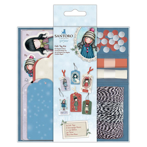 GORJUSS GIFT TAGS Set by Santoro of London -  Limited Quantities !  New !!