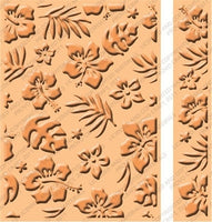 HAWAIIAN SHIRT by CUTTLEBUG -  5x7 Embossing Folder and Border Set - In Stock -