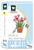 WALK IN My GARDEN - Cricut Cartridge - New and Sealed - Beautiful Flowers and Plants -Rare Full Content -