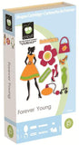 FOREVER YOUNG - CRICUT Cartridge - New in Box - Retired and Rare - Fashion Theme - Shoes, Hats, Purses Die Cutting