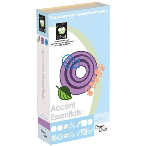 Cricut Cartridge - ACCENT ESSENTIALS - New and In STock - Limited Supply - Hard to FInd