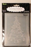 CHRISTMAS TREE with trunk - EMBOSsING FoLDeRS - A2 - Retired from 2012 ~   # 1215-56 Darice