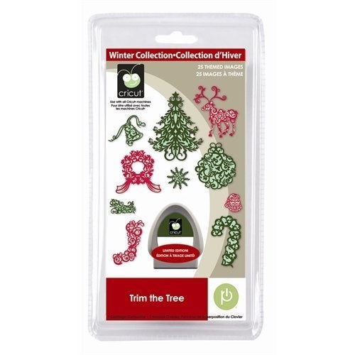 TRIM the TREE Cricut Cartridge - RARE and RETIREd  Limited Supply - CHRISTMaS ORNAMENTs