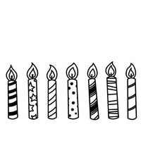 DARICE- BIRTHDAY CANDLES - NeW and On SALe - Lovely Embossing Folder - EMBOSsING FoLDeRS - A2