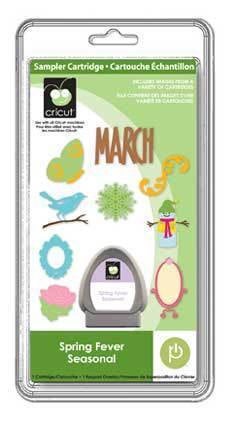 SPRING FEVER SEASONAL - Cricut Cartridge - Retired and Rare - Only One Left from 2010