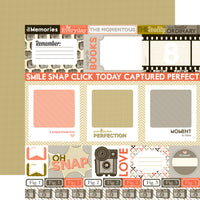 CAMERAs  and PHOTOGRAPHeR SCRAPBOOKiNG  KIT - 12x12 SCRaPBOOK PAPERs and STICKERS !!  New and Rare !