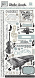 MELODY of LIFE by Echo Park -  MUSiCAL THeME SCRAPBOOKiNG  KIT - 12X12 PAPERs and STICKERs !!  RaRE !!