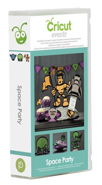 SPACE PARTY - CRICuT PROJECT Cartridge - Retired - New and Sealed Pkg - ASTRONAuTS -