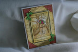 COUNTRY CHRISTMAS and DEER  - from the " A Little Bit FESTIVe" Sheena  Douglass - HOLiDAY CARDs !! Rare & Retired !
