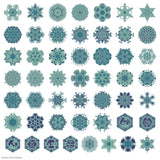 HOLIDAY SNOWFLAKES - CRICUT - Sealed New Cartridge -  CHRISTMaS Cards & More !!
