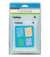 CUTTLEBUG COMPANION SET - SKYWARD -Set of 4 EMBOSSING FOlders - Retired and Rare ! - Fighter PLANEs - Hot Air BALLOONs- CLOUDs