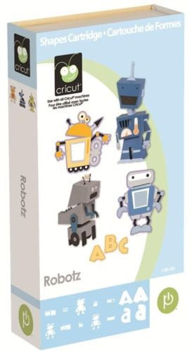 ROBOTZ- Cricut Cartridge Great BOYS PARTY Cartridge - New and Sealed - Retired