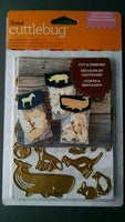 ANIMAL CRACKERS -  16 Pc DIE Set for Cuttlebug Sizzix or Other Manual Machines - New !!