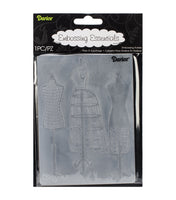 DRESS FORMS EMBOSSiNG FoLDER from Darice - -  Soooooo CuTE - A2 SiZE -New in pkg.