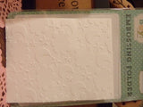 BABY "NIGHT SKY  " EMBOSSiNG FOLDeR -  CARTa BeLLA -  New and Sooooo Cute for Baby Showers and Cards