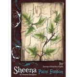 IVY Stamps -  PAINT FUSION STAMPs - SHeeNA DoUGLAS " - 5 piece STAMPs  Set - Retired and Rare !
