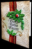 HOLLY - from  "Sheena FESTIVE " collection - EMBOSSiNG fOLDER 5X7 - Last One ! Retired & Rare !!