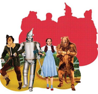 WIZARD of OZ SHAPED PUZZLE - Yellow Brick Road - NEW IN BOX !!