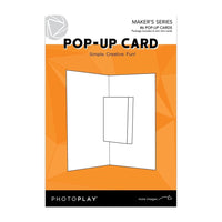 PHOTOPLAY -MAKERS SERIES #6 - MINI  SLIM LINE POPUP CARDS - 6 per Package - #ppp2780