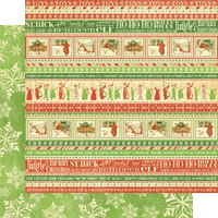 TWAS the NIGHT BEFORE CHRISTMAS by GRAPHIC 45 -  New !  8x8 Papers