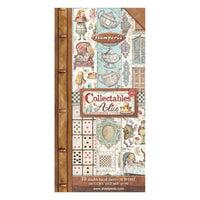 ALICE THROUGH THE LOOKING GLASS - Stamperia 6x6 Paper Pack - Single Sided -