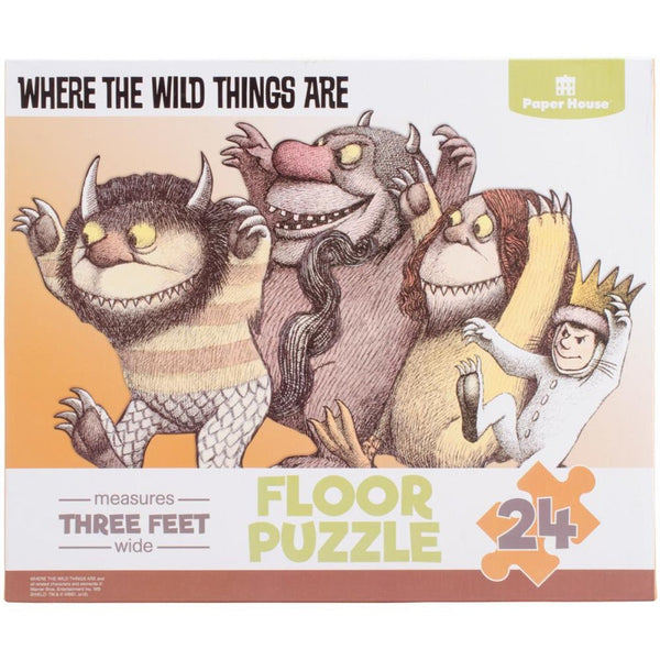 WHERE THE WILD THINGS ARE !! SHAPED FLOOR PUZZLE ~ *** NO BOX *** BRAND NEW !