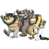 WHERE THE WILD THINGS ARE !! SHAPED FLOOR PUZZLE ~ Great Fun !